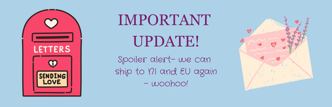Good News! We're now shipping to NI and EU!
