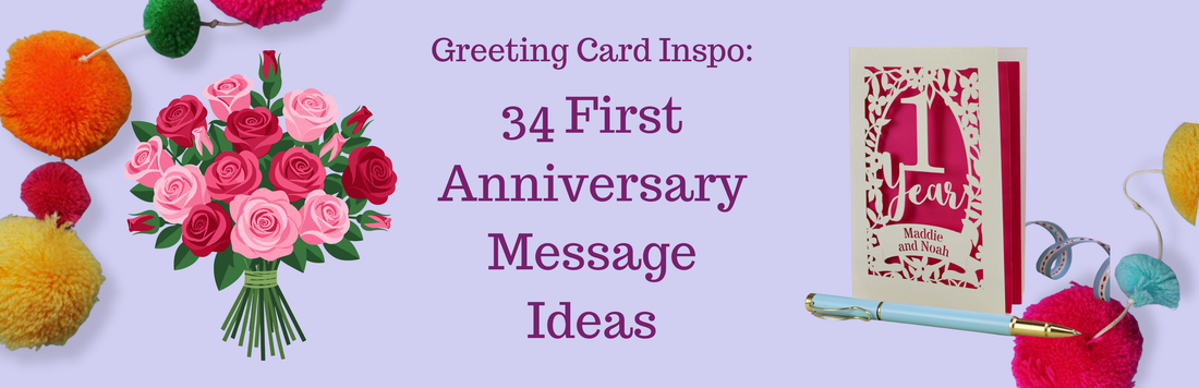 34 First Anniversary Message Ideas