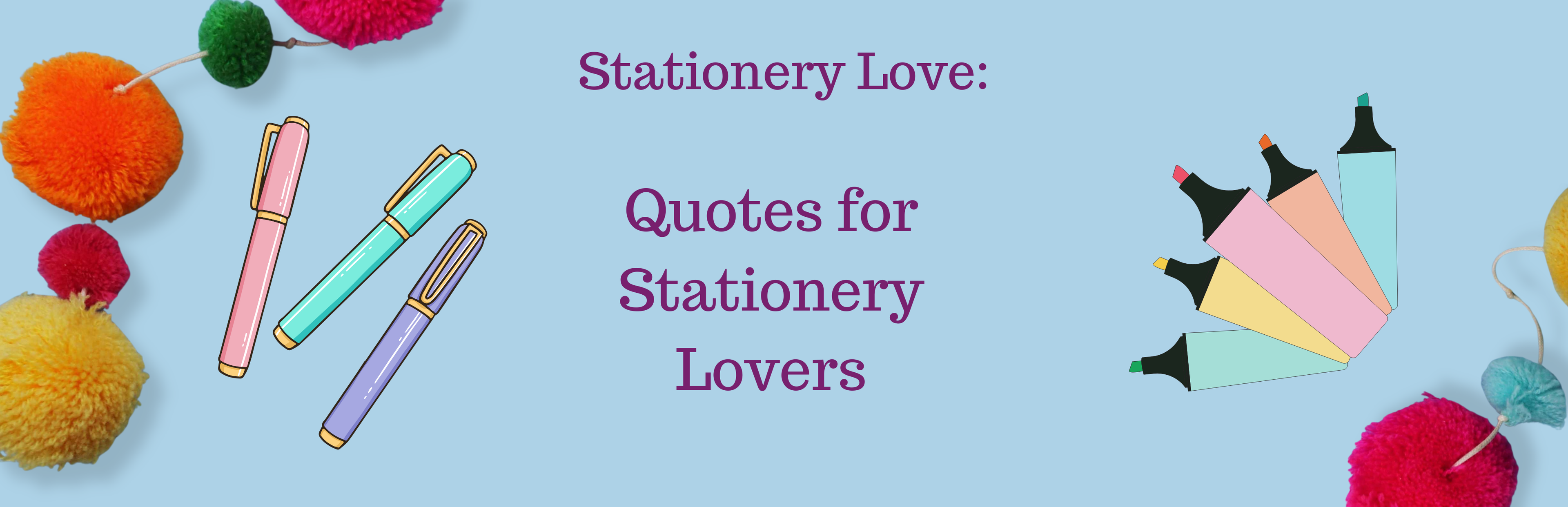 Quotes for stationery lovers