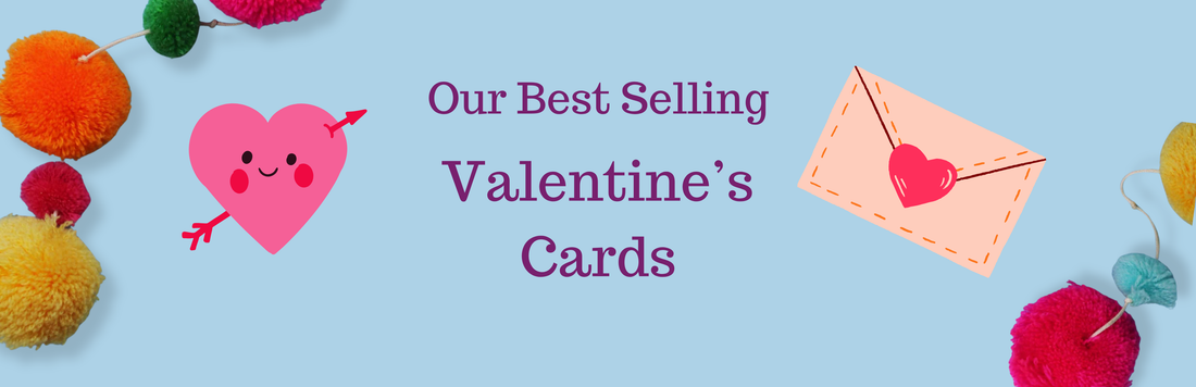 Spotlight On Our 3 Best Selling Valentine's Cards