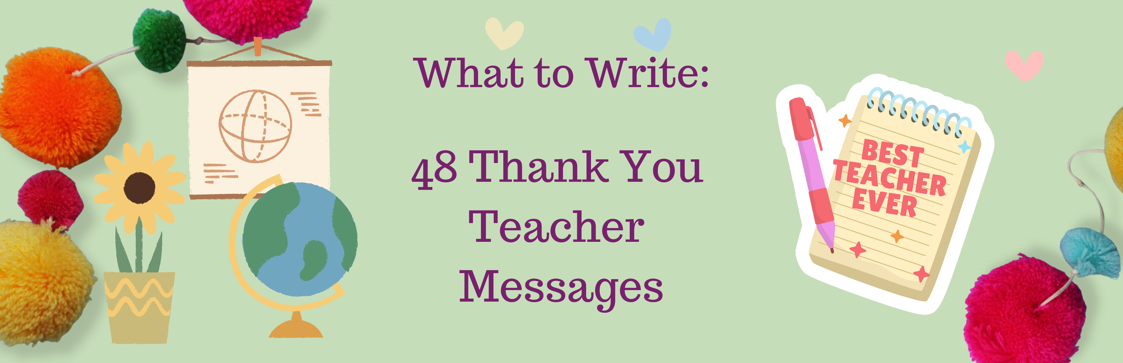 What to write: 48 thank you teacher messages