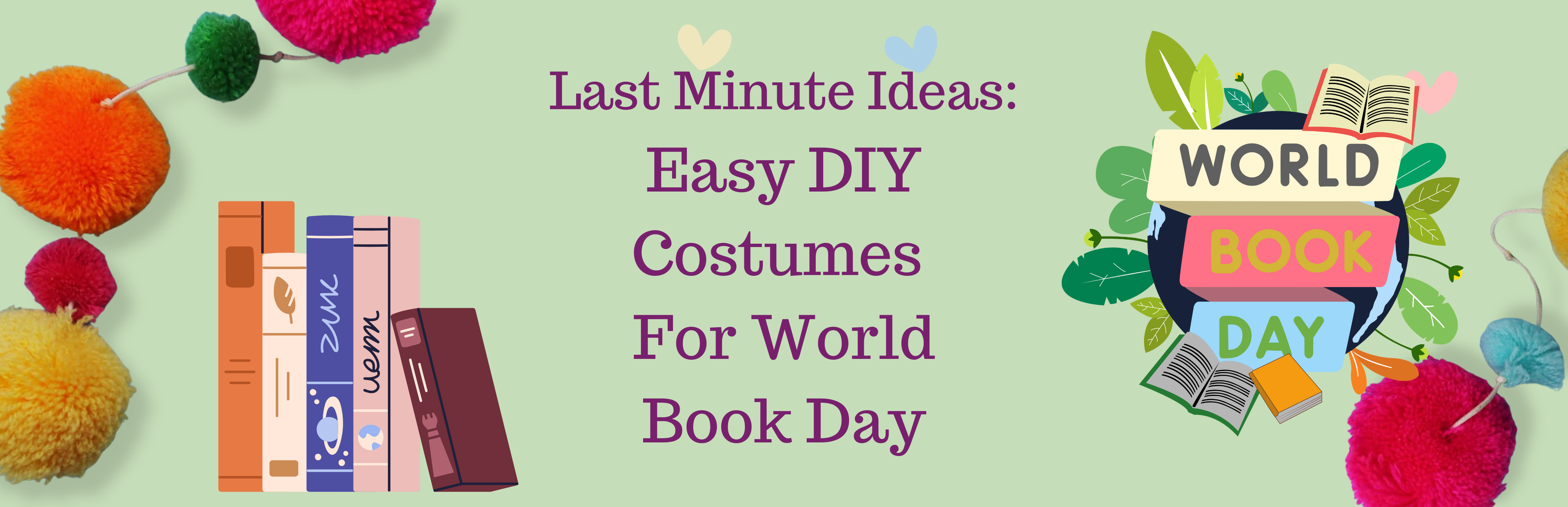 5 Easy Last-Minute, Low-Effort World Book Day Costumes