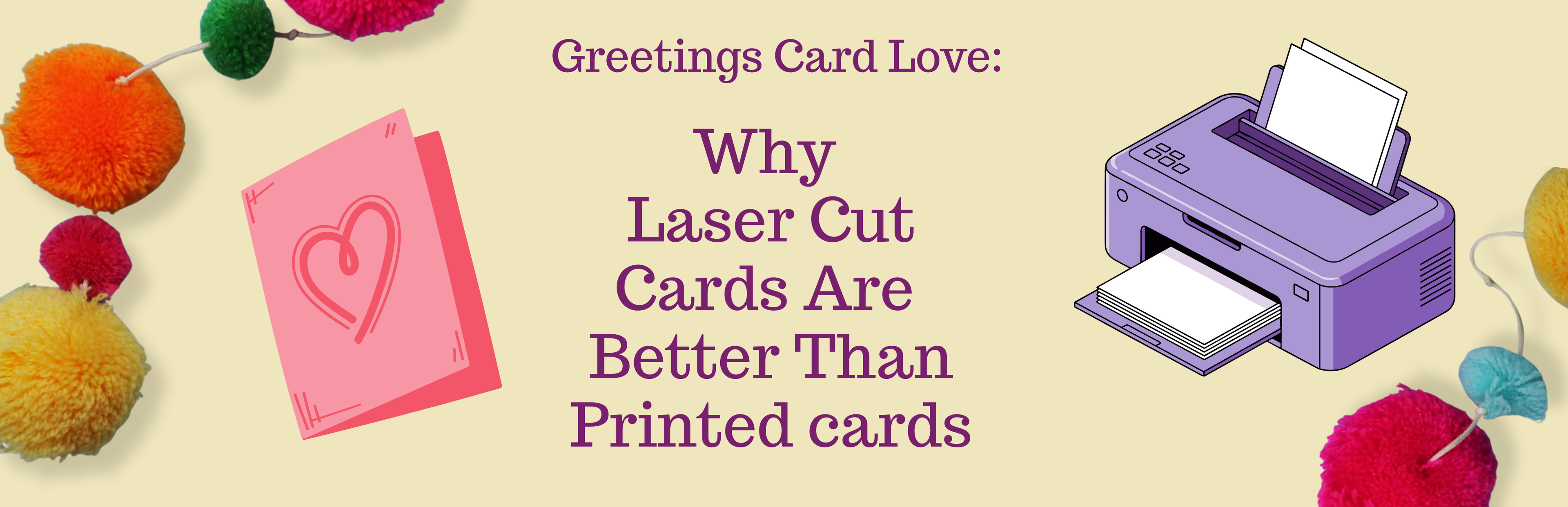 why laser cut cards are better than printed cards