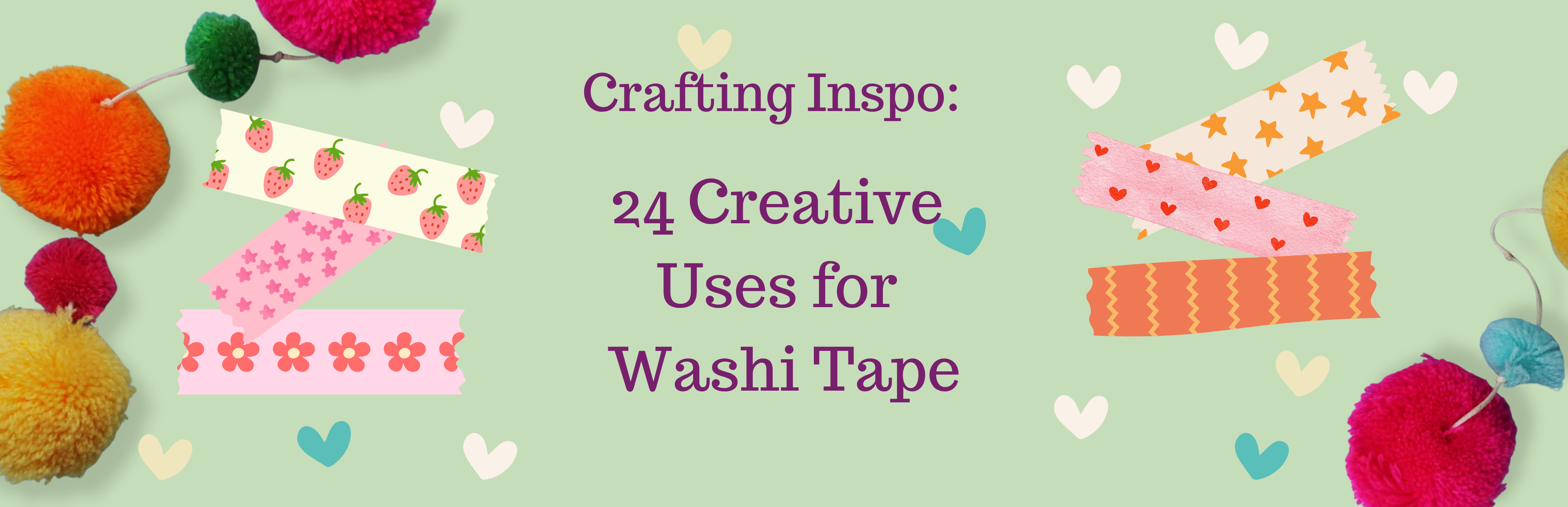 Crafting Inspo: 24 creative uses for washi tape
