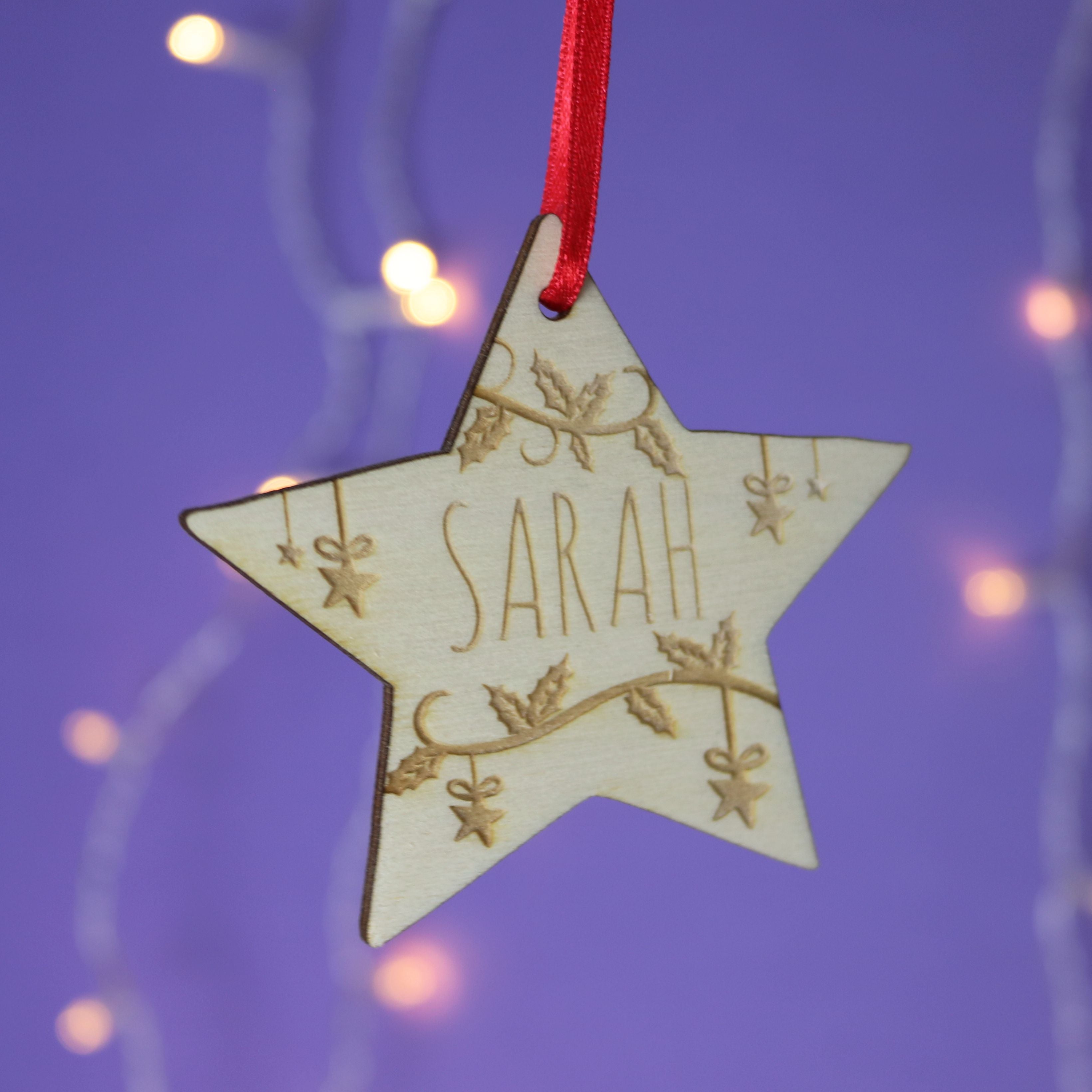 8 Uses for Our Personalised Star Christmas Decorations – Pogofandango