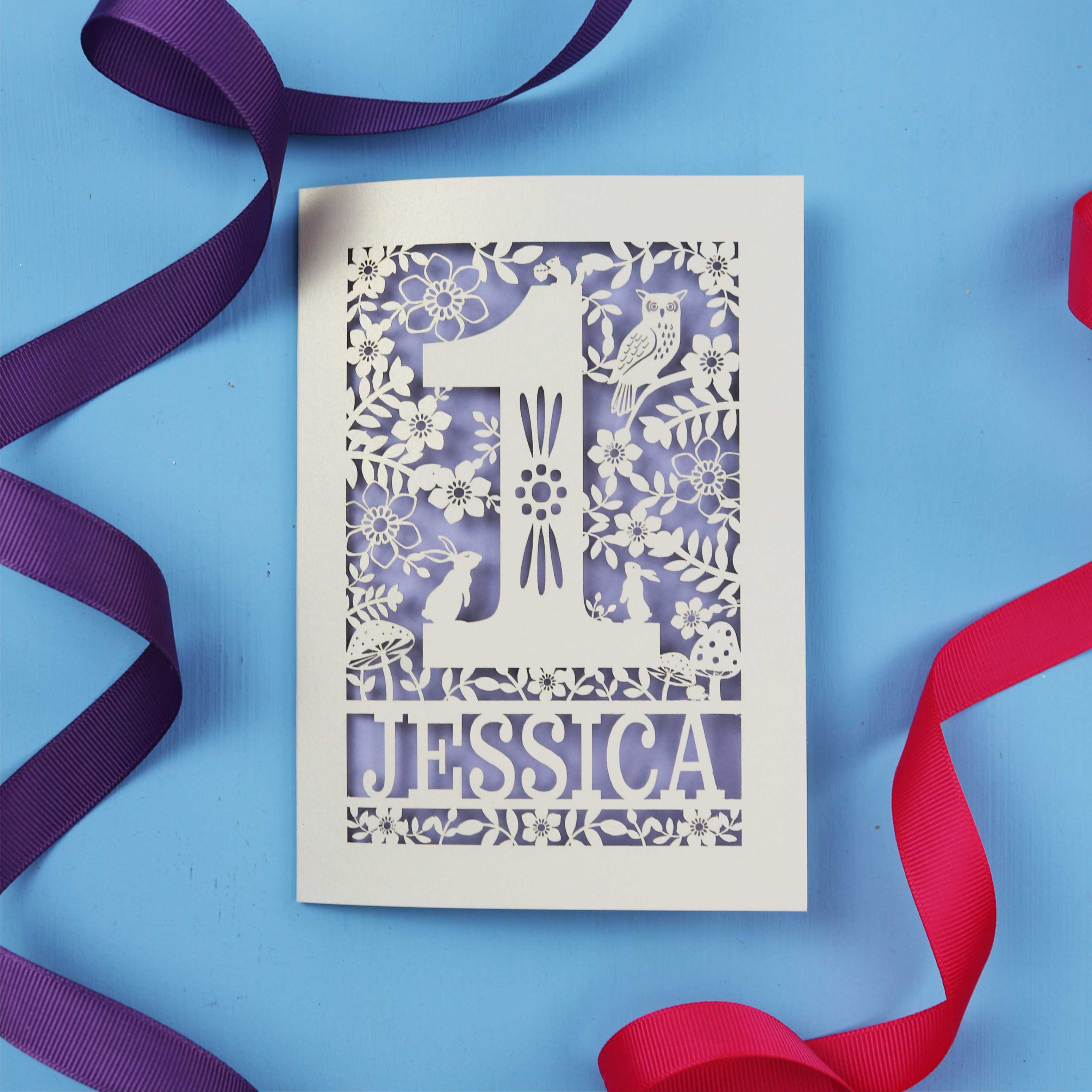 First Birthday Cards