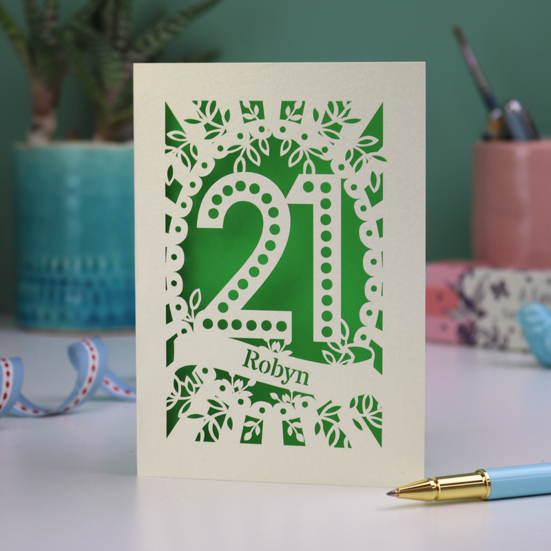 21st Birthday Cards