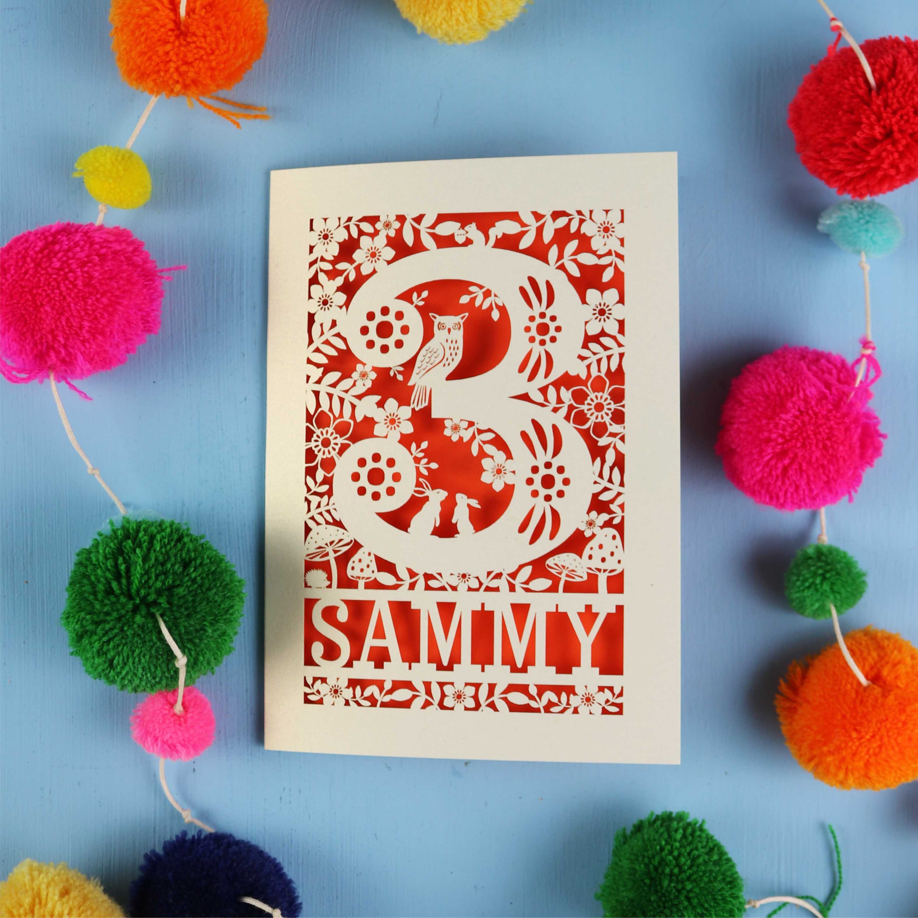 Personalised Children's Birthday Cards