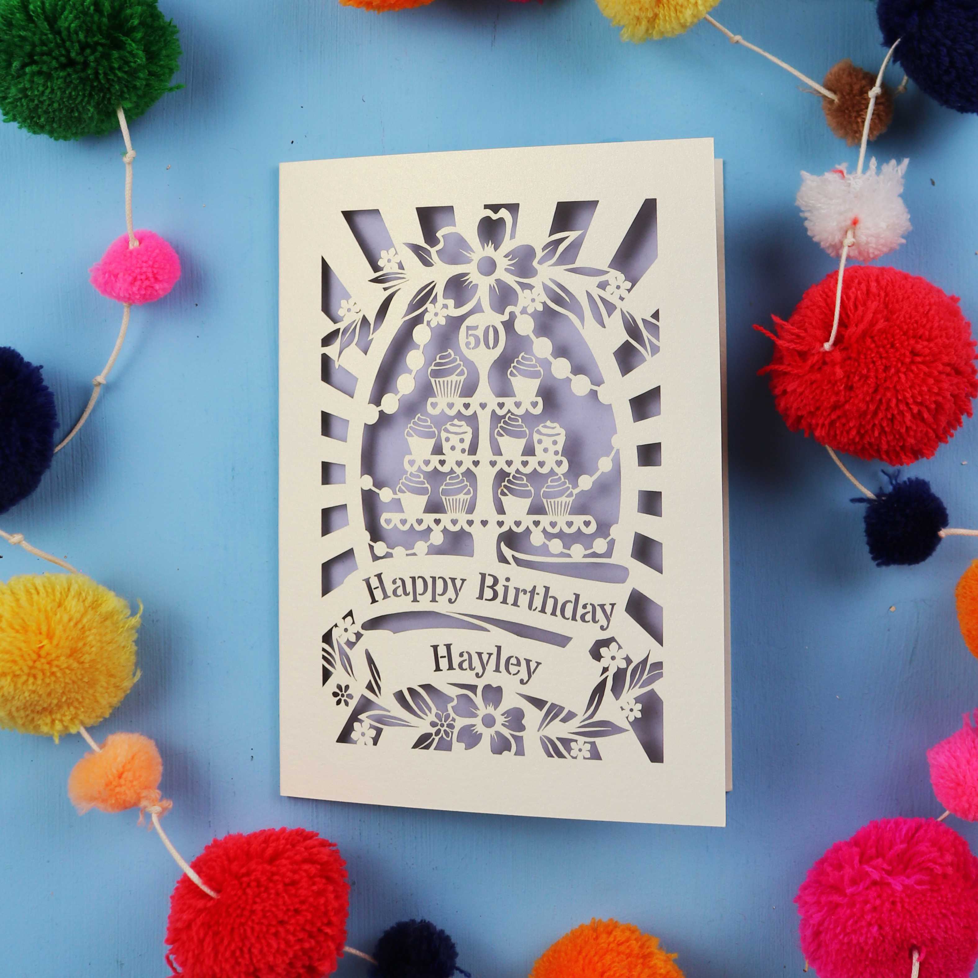 best selling papercut wedding cards. Image shows a papercut wedding card