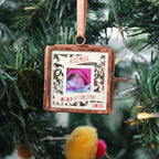 Papercut First Christmas Photo Decoration