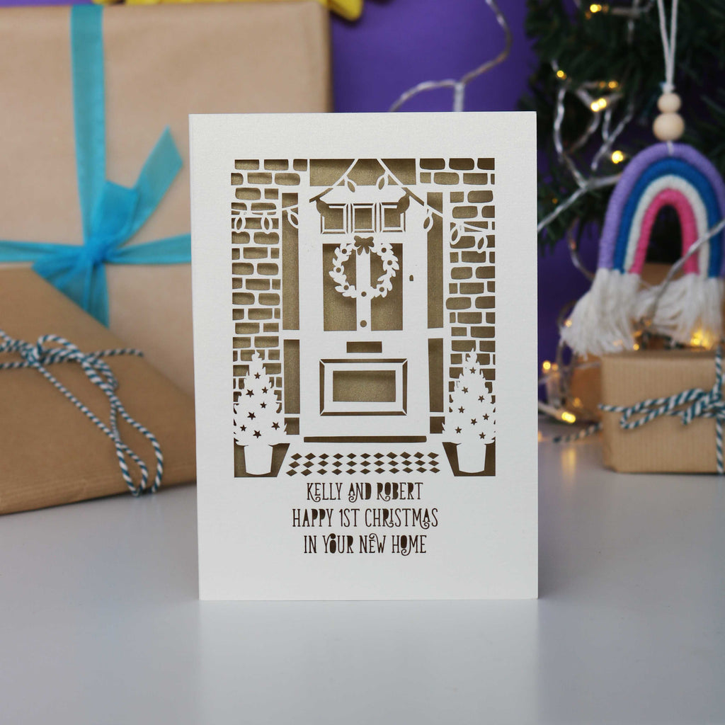 Unique and keepsake first Christmas cards