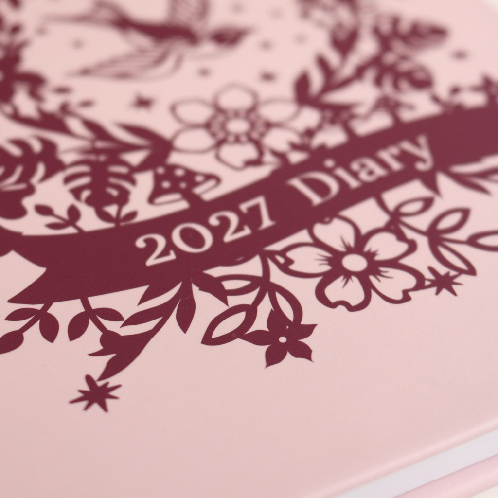 Whimsical 2027 Hardback Diary - Week to View