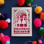Mrs and Mrs Personalised Couple First Valentine's Card