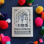 Mrs and Mrs Personalised Couple First Valentine's Card