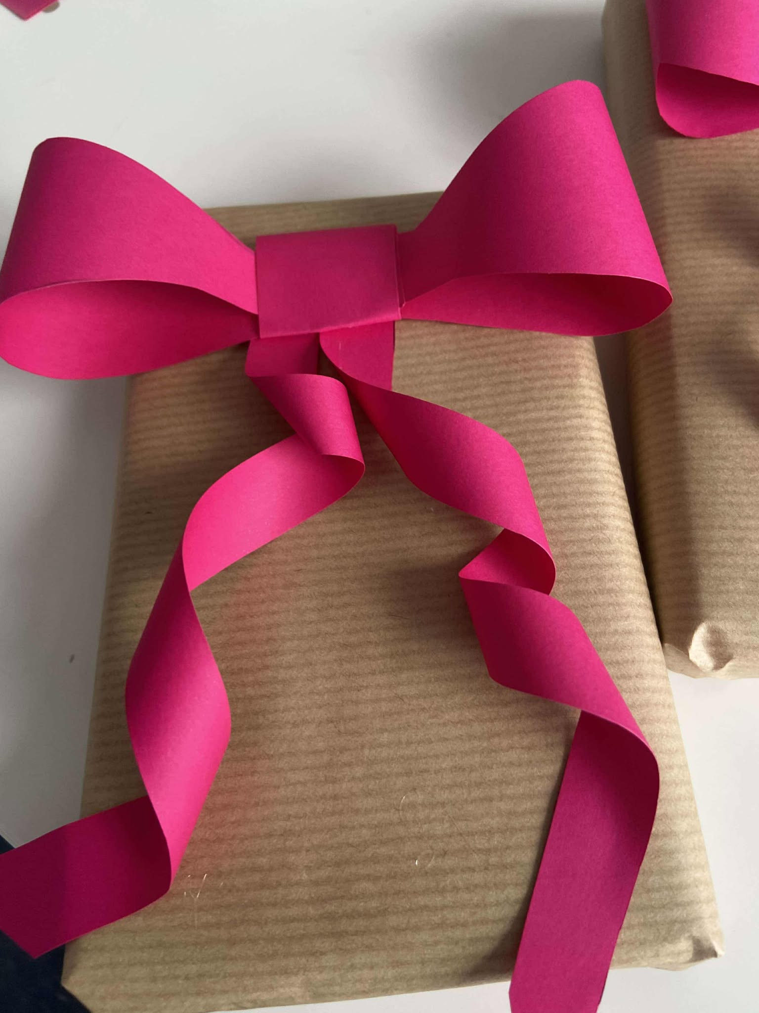 DIY Paper Bow Template Free Digital Download