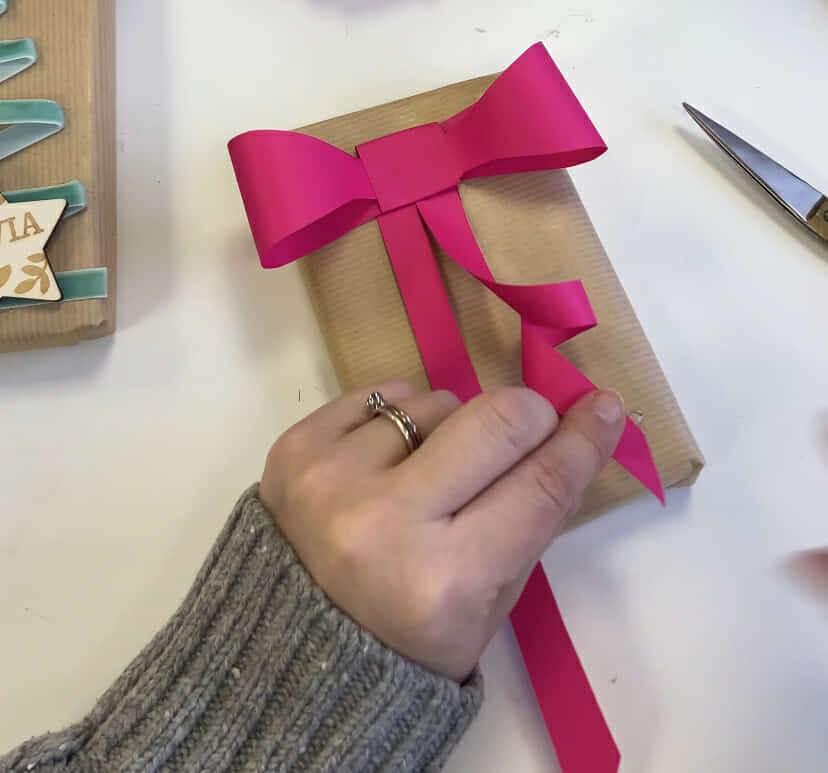 DIY Paper Bow Template Free Digital Download