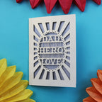 best father's day card that says "Dad, A son's first hero, a daughter's first love"