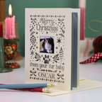 Pet Photo Christmas Card - From Your Fur Baby
