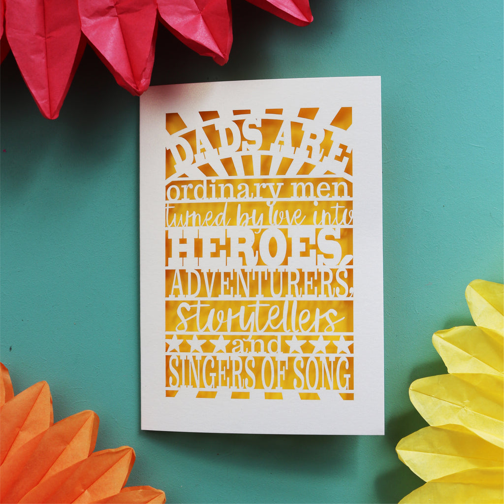 Dads Are Quote Father's Day Card