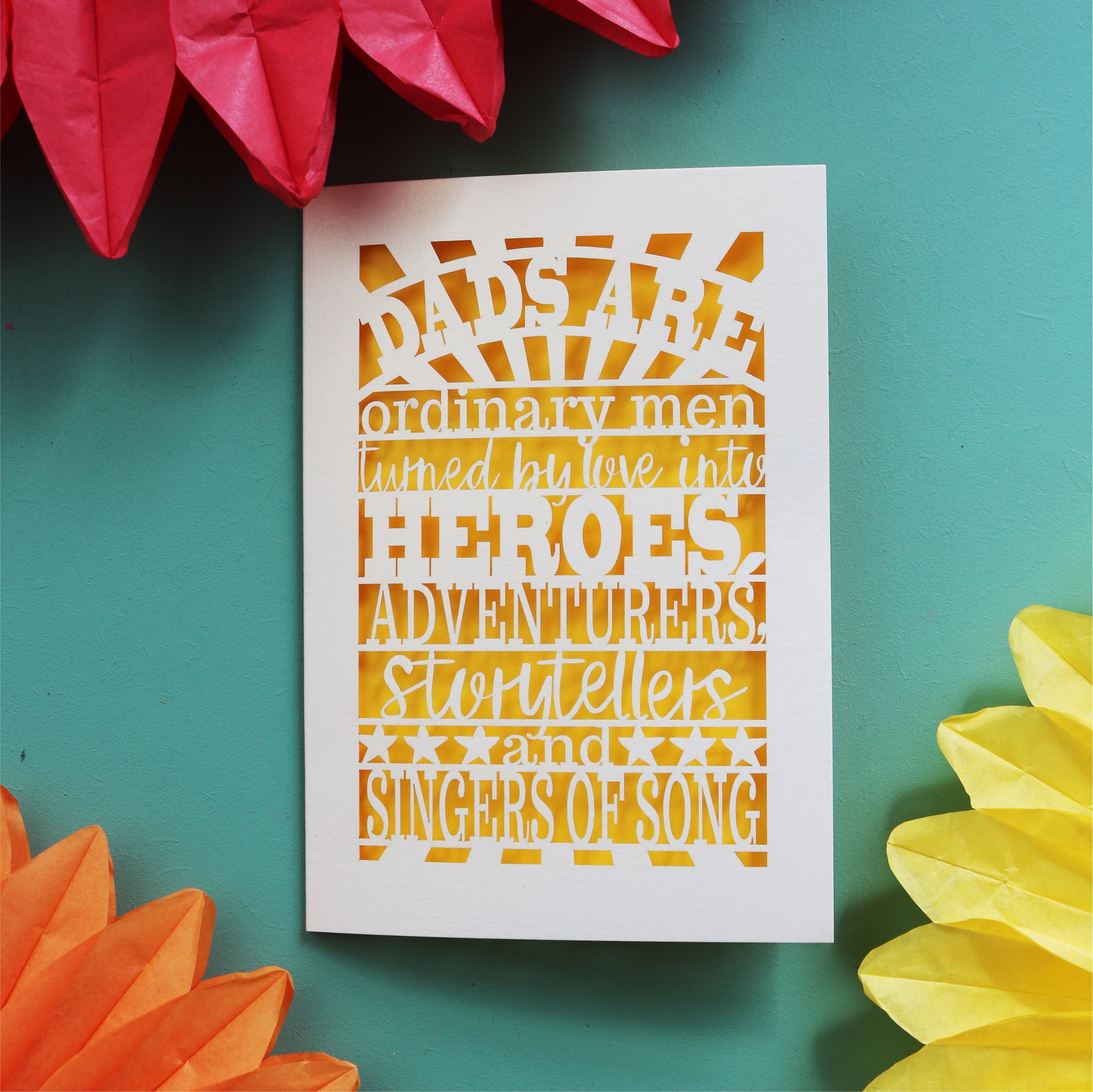 Dads Are Quote Father's Day Card