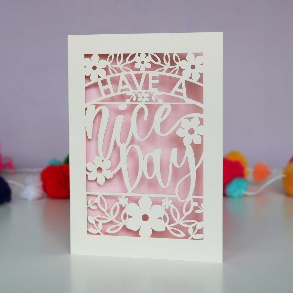 Papercut Have a Nice Day Card