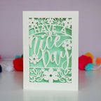 Papercut Have a Nice Day Card