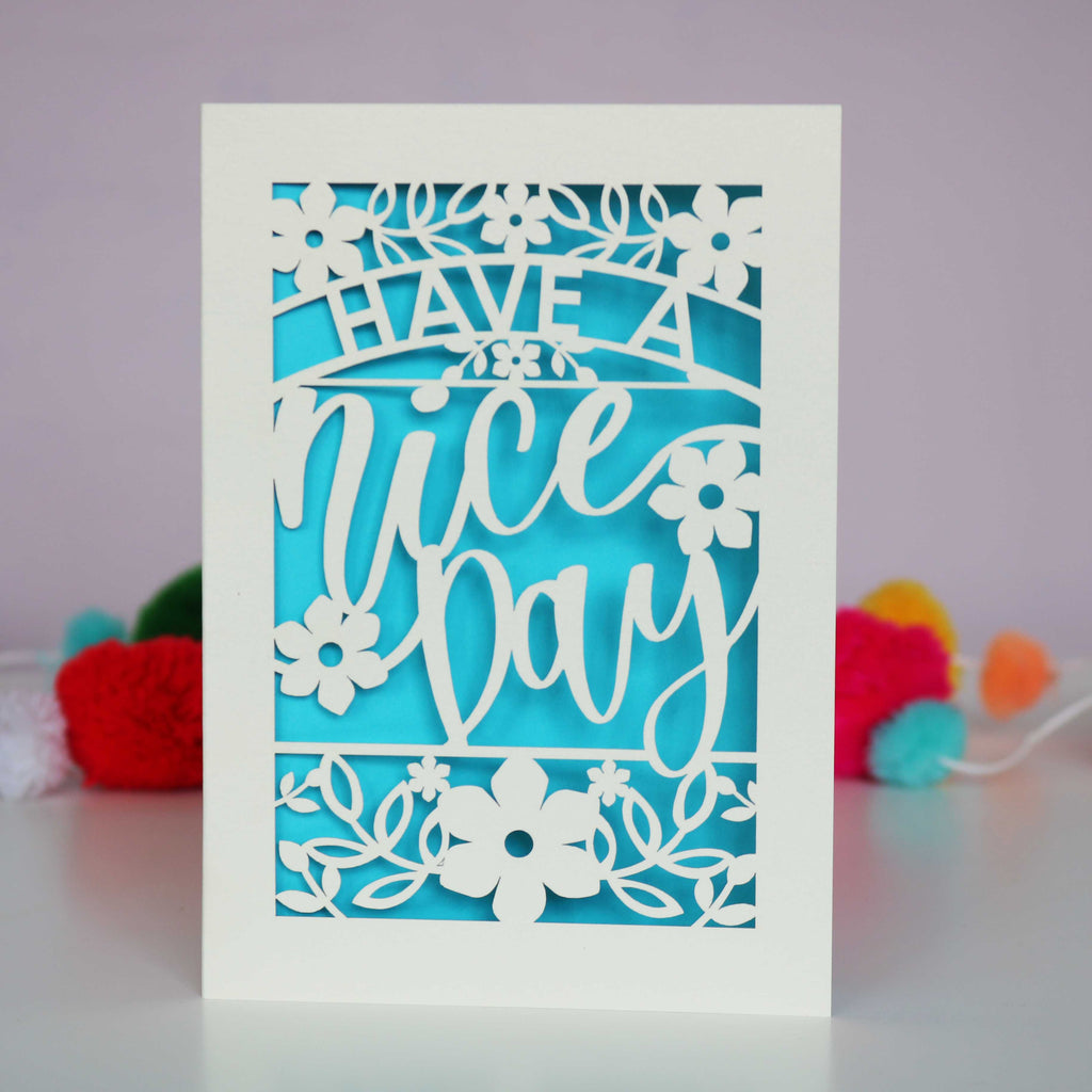 Papercut Have a Nice Day Card