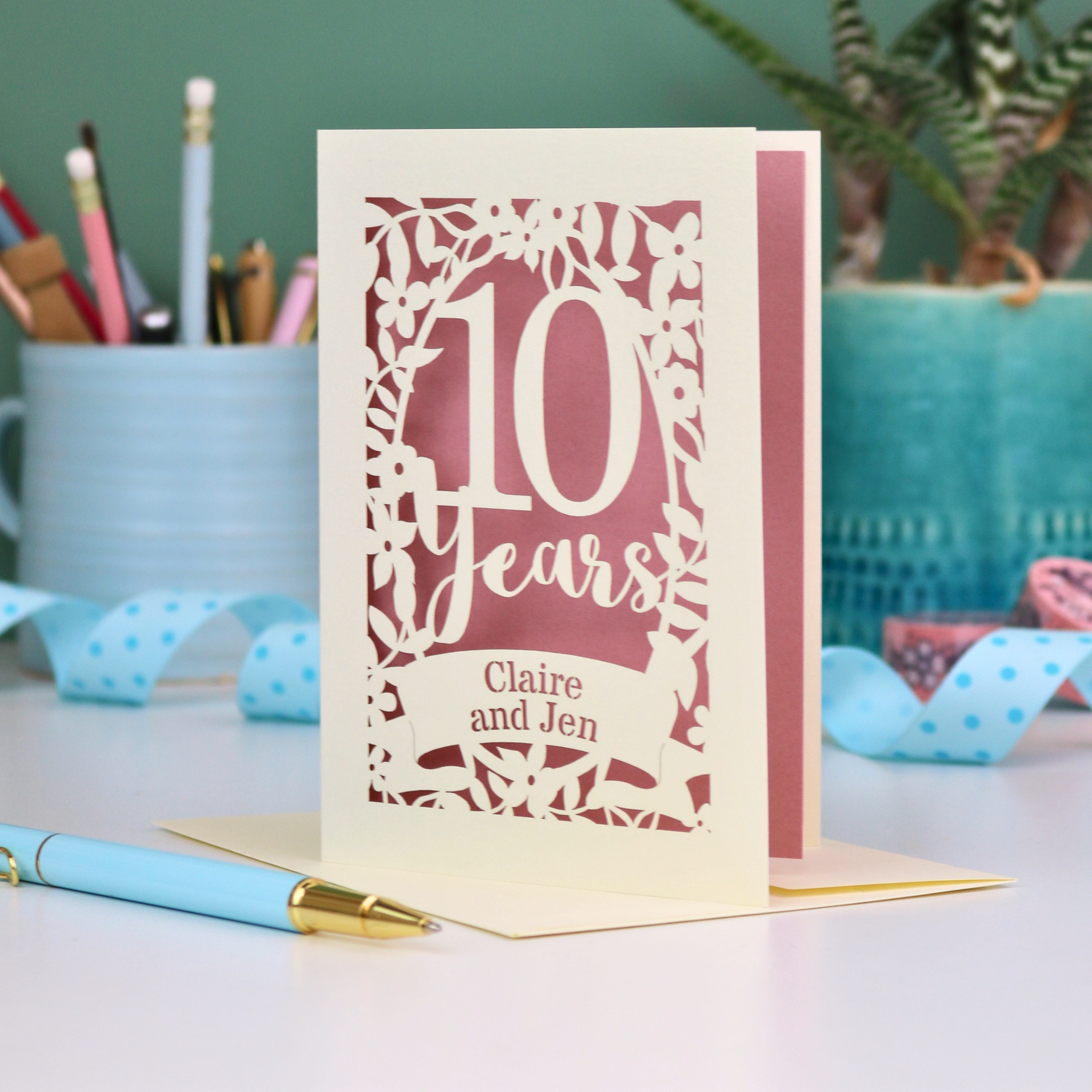 LGBTQIA+ Anniversary Card - Any Number of Years