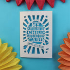 A funny card that says "My favourite child gave me this card. Happy Father's Day"