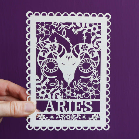Aries A6 papercut - 