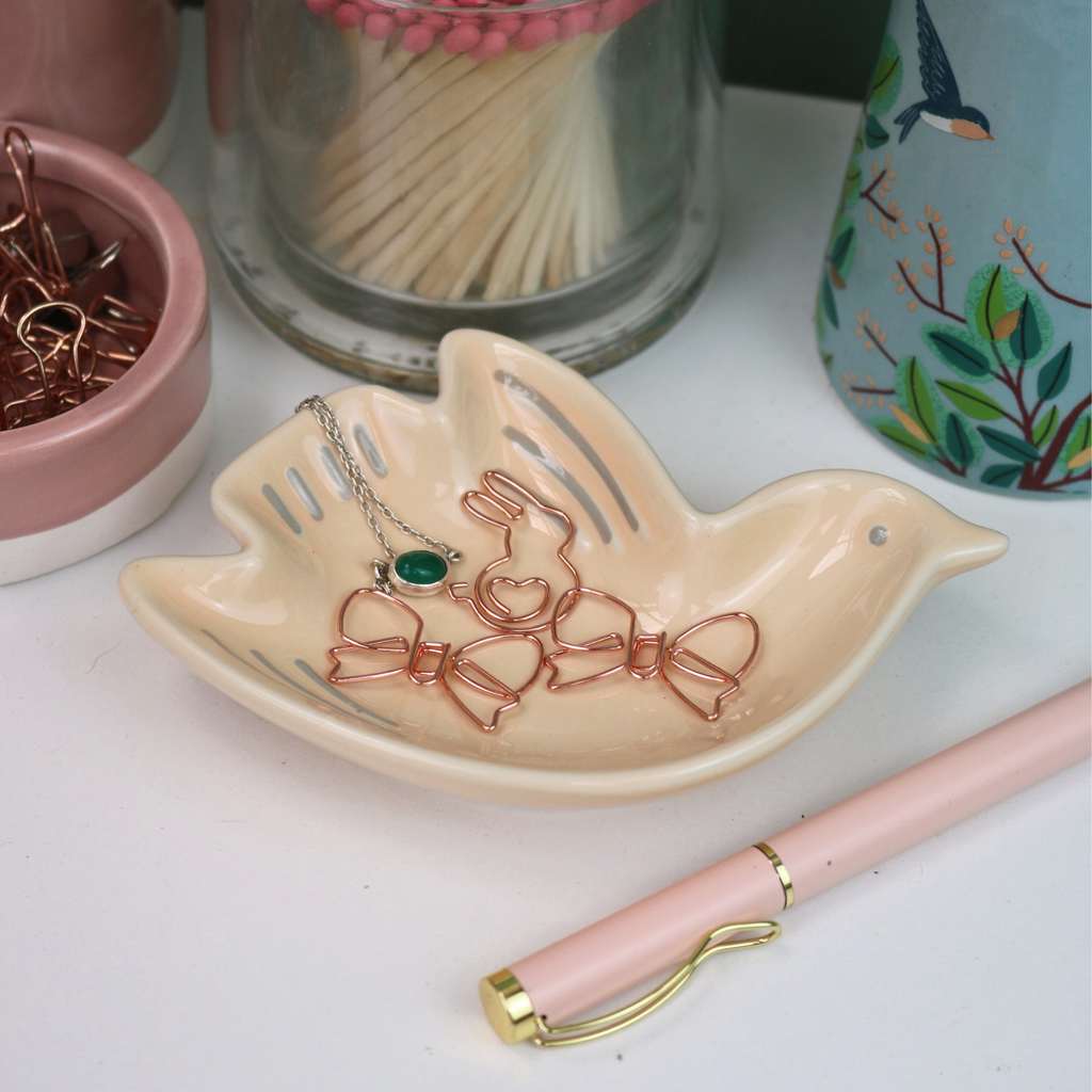 Bird Ceramic Trinket Dish