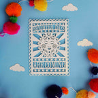 Brighter Days are Coming Papercut Postcard