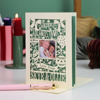 Christmas Photo Card - Bauble Design