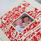 Christmas Photo Card - Bauble Design