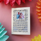 A special Christmas card personalised with a photo
