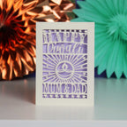 Personalised Papercut Diwali Stars Card