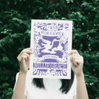 Personalised Floral Baby Print