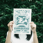 Personalised Floral Baby Print