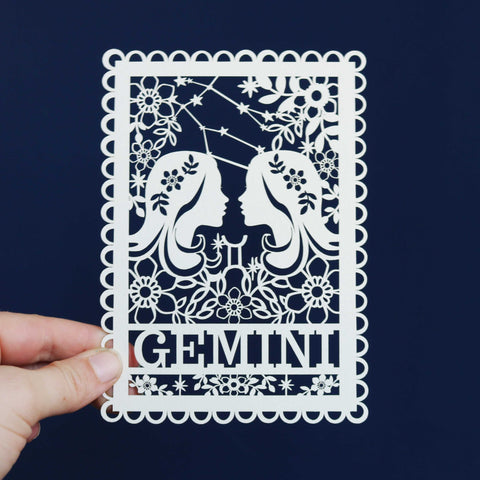 Gemini A6 papercut