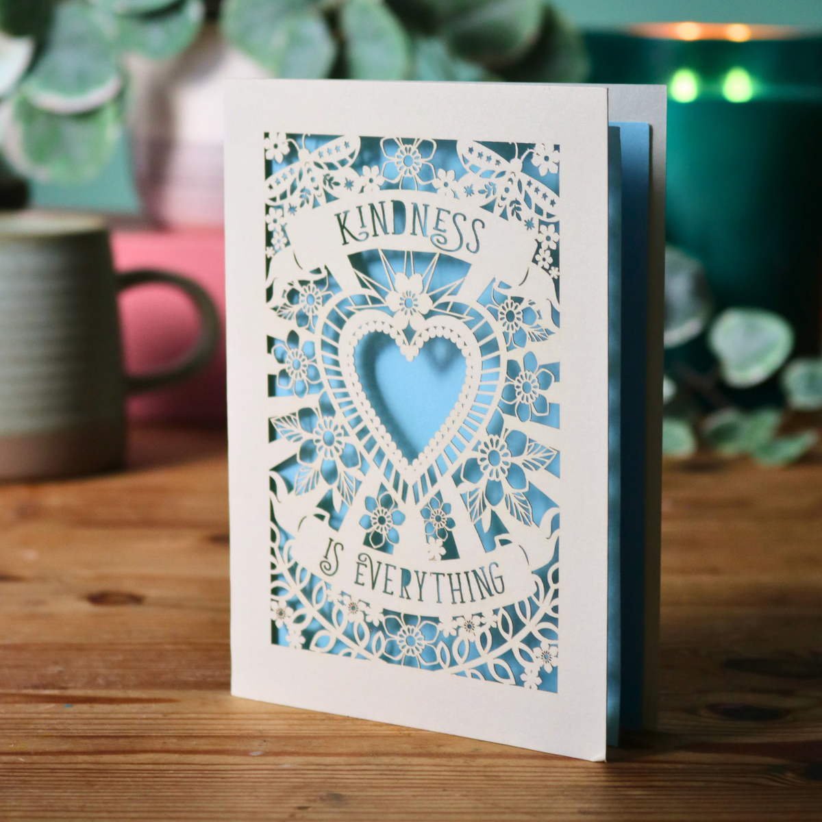 Papercut Kindness is Everything Card