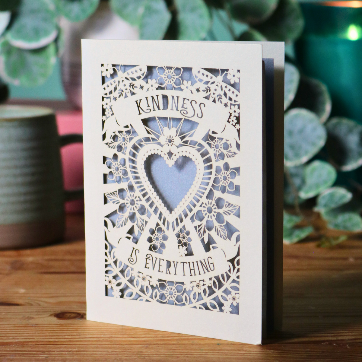 Papercut Kindness is Everything Card