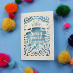 Personalised Leaving Card