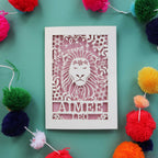 A beautiful birthday card with star signs