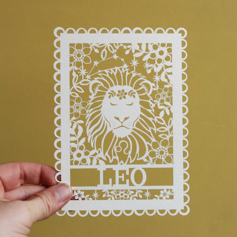 Leo A6 papercut