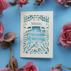 Laser cut Mothering Sunday cards