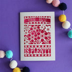 Your Best is Plenty Papercut Card