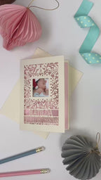 Baby's 1st Christmas Photo Card