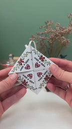 2026 First Christmas Puzzle Purse Photo Decoration