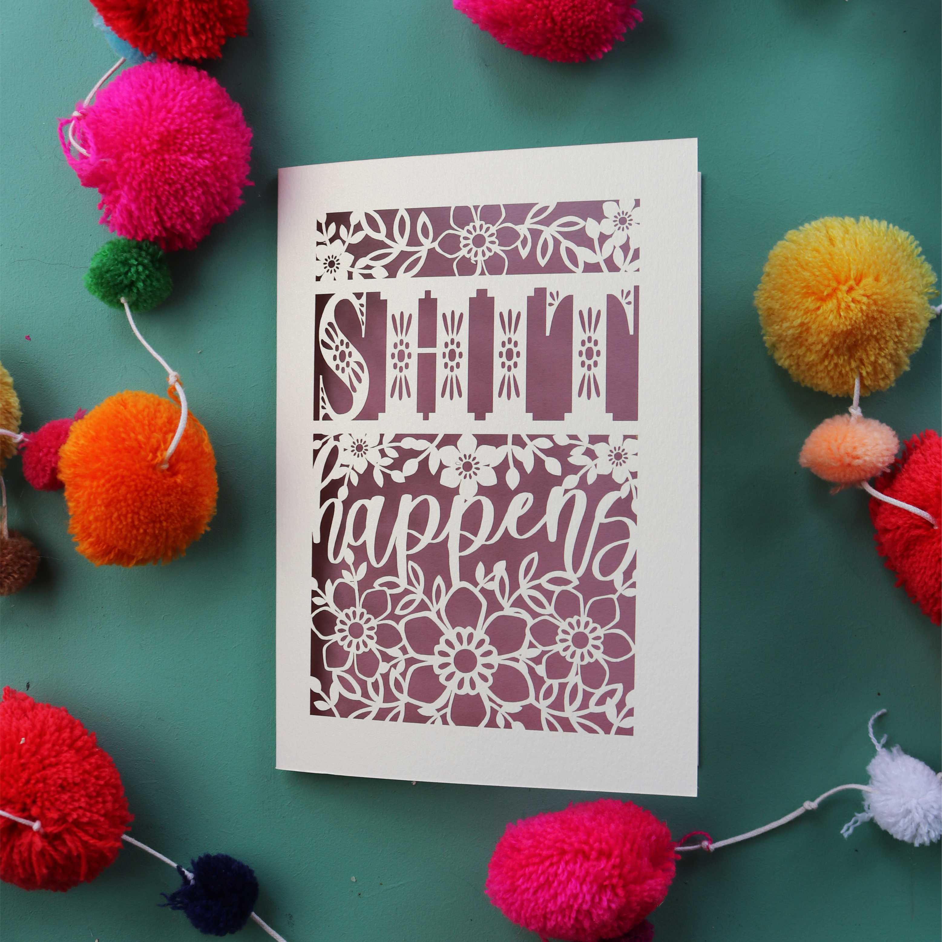 A funny greetings card