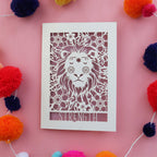 Strength Tarot Laser Cut Card